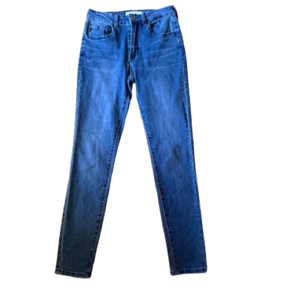 KanCan High Rise Skinny Jeans Women Size 5/26 Medium Wash Stretch Denim